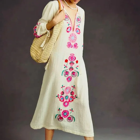 Antik Batik | Dresses | Anthropologie Antik Batik Magooembroidered Dress  Size Xs36 | Poshmark